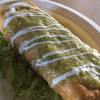 Carne Asada Chimichanga  at House of Mexica in Reno