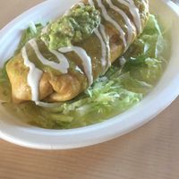 “Asada” chimichanga with guacamole!!! Yum yum at House of Mexica in Reno