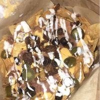 Carne asada nachos  at House of Mexica in Reno