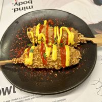 Vegan k-dogs  at Wagamama in Chichester
