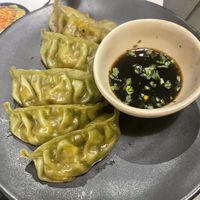 Vegan gyozas   at Wagamama in Croydon