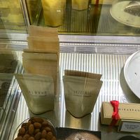 Choc covered almonds and hazelnuts, dairy free!  at Mirabeau Chocolate in Seoul