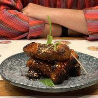Sticky ribs at Wagamama in Dorchester