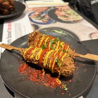 Vegan k-dogs  at Wagamama in Dorchester
