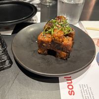 Vegan ribs  at Wagamama in Dorchester