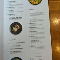 Vegan menu at Wagamama in Dorchester