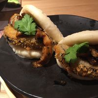 Mixed Mushroom and Panko Aubergine Steamed Buns (Delicious) at Wagamama in Alfreton