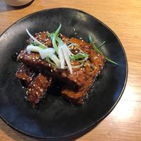 Sticky vegan ribs  at Wagamama - Finchley Leisure Park in North London