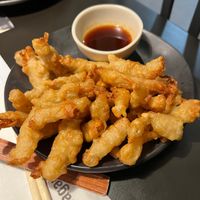 Mushroom calamari  at Wagamama - City Centre in Glasgow