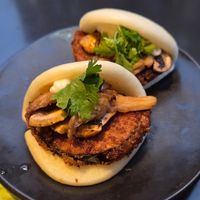 Bao aux champignons (mon met préféré de chez eux, vraiment à goûter !) at Wagamama - City Centre in Glasgow