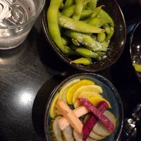 Pickles et edamame at Wagamama - City Centre in Glasgow