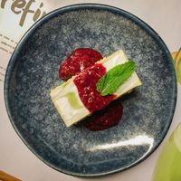 mango and matcha layer cake at Wagamama - City Centre in Glasgow