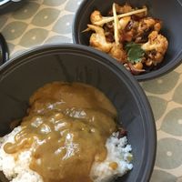 Vegatsu and cauliflower takeout at Wagamama - City Centre in Glasgow