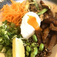 Vegan egg at Wagamama - City Centre in Glasgow