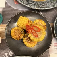 Sticky Miso Corn  at Wagamama - Fort Shopping Park in Glasgow
