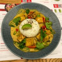 GF Tofu Raisukeree Curry  at Wagamama - Great Marlborough in London