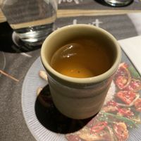 Green tea (it’s free!)  at Wagamama - Great Marlborough in London