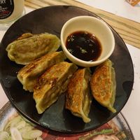 Vegan gyozas at Wagamama - Great Marlborough in London