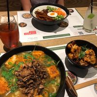 full table at Wagamama - Great Marlborough in London