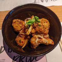 bang bang cauliflower (vegan) at Wagamama - St Peters Square in Manchester