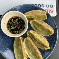 Vegetables gyoza  at Wagamama - St Peters Square in Manchester