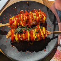Vegan K-dogs at Wagamama in Salford