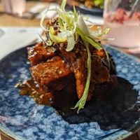 Sticky vegan 'ribs' at Wagamama in Salford
