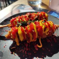 Vegan k-dogs at Wagamama in Salford
