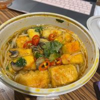 Tofu rice noodle
Ramen at Wagamama in Salford