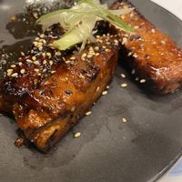 Vegan ribs  at Wagamama in Newport