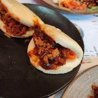 'Chicken' buns at Wagamama in Oxford