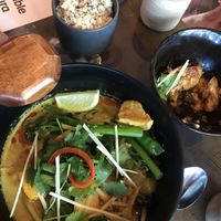 Yasai Nikko Curry - vegan curry / soup. Comes with rice or rice noodles  at Wagamama - Southbank in South East London