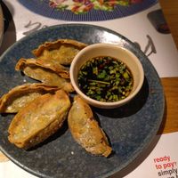 fried yasai gyoza at Wagamama in Salisbury