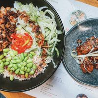 No duck donburi and sticky vegan ribs at Wagamama in Solihull