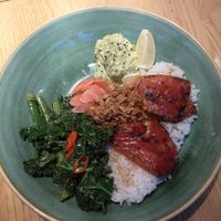 Veganuary vegan tuna at Wagamama in Staines-upon-thames