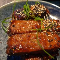 Sticky vegan ribs at Wagamama - Wembley in North West London
