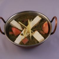 PALAK PANEER at Mirch Masala in Osaka