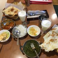 Couldn’t wait before taking a picture hehe at Mirch Masala in Osaka