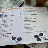 Menu  at Pipoca Vegan in South West London