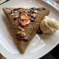 sweet crepe  at Pipoca Vegan in South West London