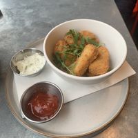Non chicken nuggets   at Pipoca Vegan in South West London