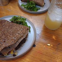 Jamming Galette at Pipoca Vegan in South West London
