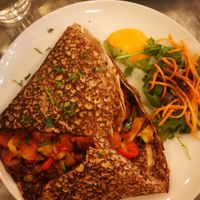 Clandestino gallette at Pipoca Vegan in South West London