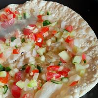 Papadum at Garnish Indian Restaurant in Swakopmund