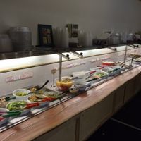 One of several buffets at The Green Door in Ottawa