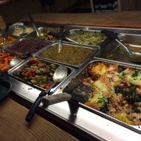 Food buffet at The Green Door in Ottawa