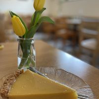 Lemon pie  at The Green Door in Ottawa