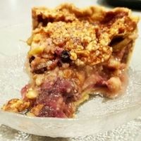 Apple Berry Rhubarb Pie at The Green Door in Ottawa