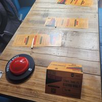 Wing challenge set up at Brewdog in Cardiff