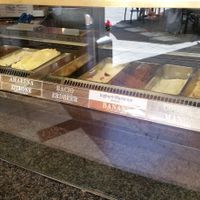 Sorbets and dairy ice cream ("Milchspeiseeis") at Eiscafe Dolomiti in Konstanz